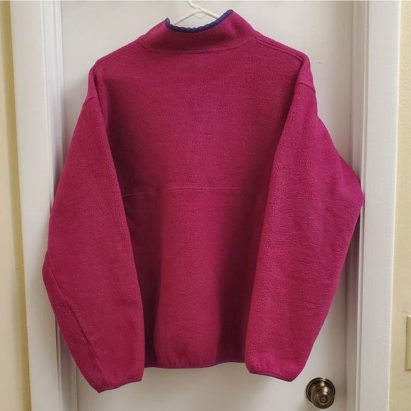 🤩Rare Vintage patagonia fleece pullover size women's Large - Picture 5 of 6